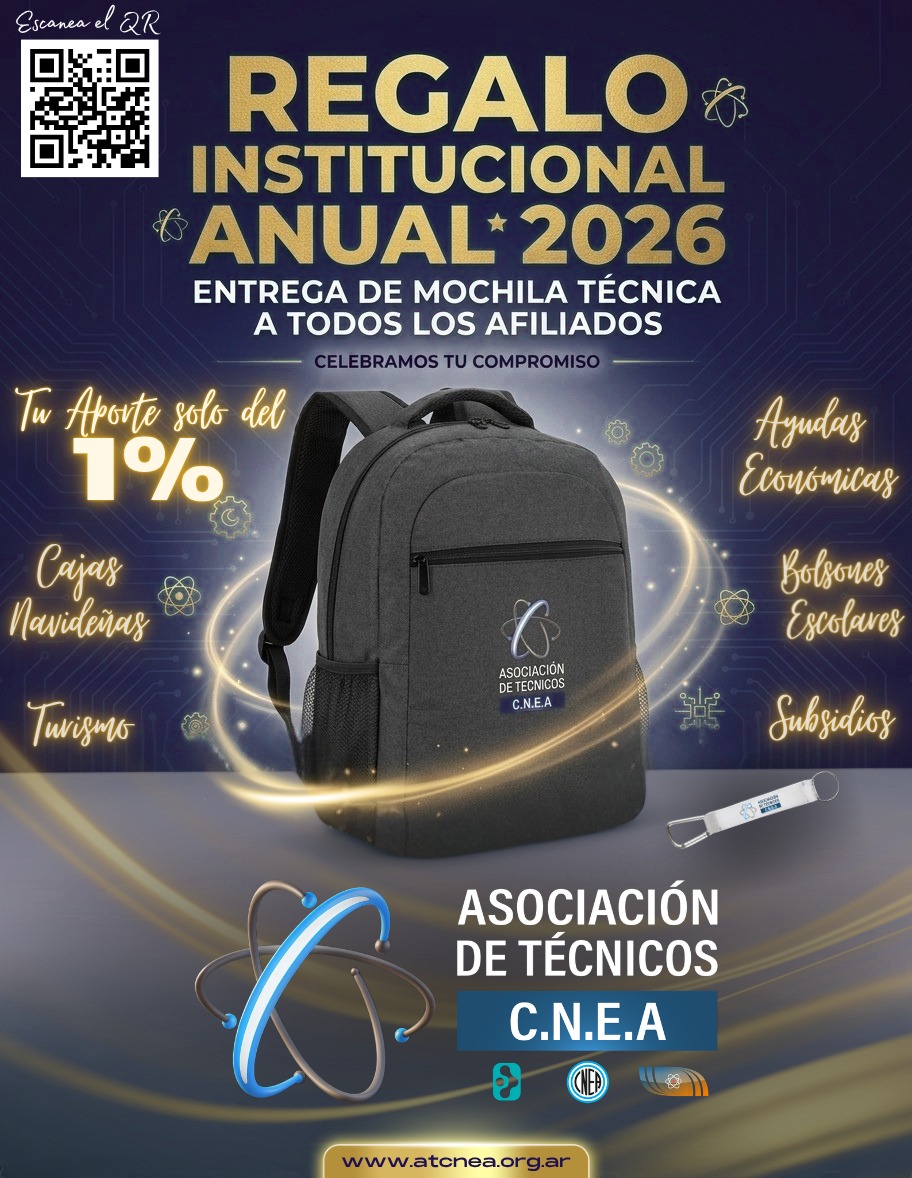 Mochila técnica institucional ATCNEA